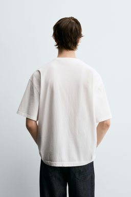 CONTRAST PRINT T-SHIRT - Zara фото 3