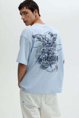 Camiseta con motivo estampado Loose Fit - H&m фото 10