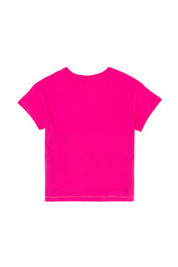 Футболка цвета фуксии для девочек - U.s. polo assn фото 2