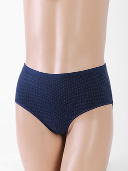 Трусы темно-серые в мелкий горошек