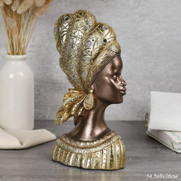 Статуэтка Африканка 14.5*8*26 / XL-6920 /уп 16/бюст