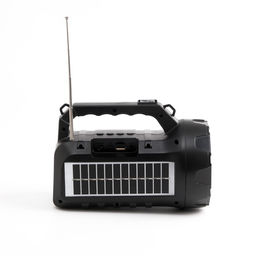 Фонарь аккумуляторный, 10 Вт, 1200 мАч, IPX5, Bluetooth, AUX, USB, радио, солнечная батарея 935058 - Simaland фото 4