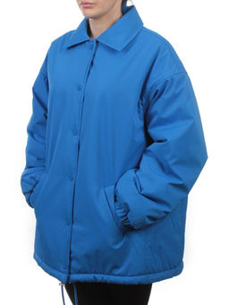 H24-216 BLUE Куртка демисезонная женская (100 гр. синтепон) - Fashion фото 5