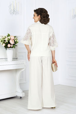 Костюм Ninele 6057 молочный  фото 4