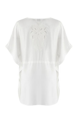 Haki Mini Dokuma Nak?sl? Plaj Kimono&Kaftan TBESS25KM00013 - Trendyolmilla фото 13