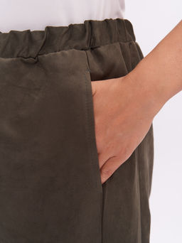 Брюки замшевые ZBB20030GRN30 - Артесса фото 4