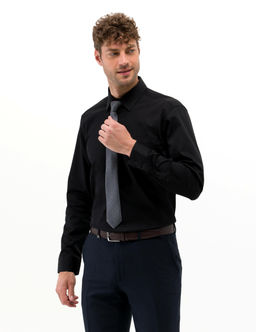 Siyah Regular Fit Uzun Kollu Klasik G_mlek - Pierre cardin фото 3