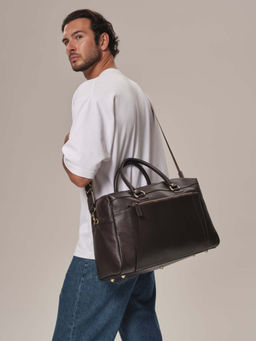 Сумка дорожная Azaro 8048 т.коричневый