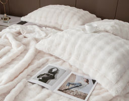 Покрывало декоративное Shinshilla buffy (молоко) - Kazanov.a. фото 4