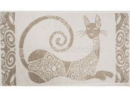 6с104.511ж2 Анжелина (лен3) Полотенце махровое 67х40см