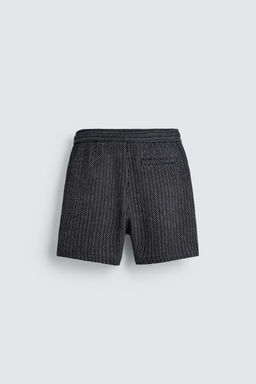 JACQUARD TEXTURED BERMUDA SHORTS - Zara фото 8