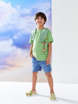 Basic Erkek ?ocuk Jean ?ort