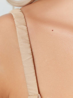 Бюстгальтер женский бежевый обжаренный миндаль 512469 - Mark formelle фото 6