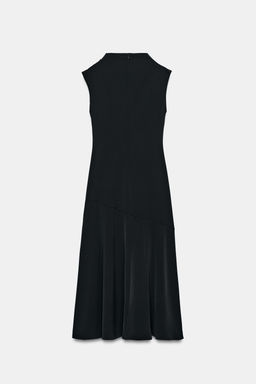 ASYMMETRIC MIDI DRESS - Zara фото 8