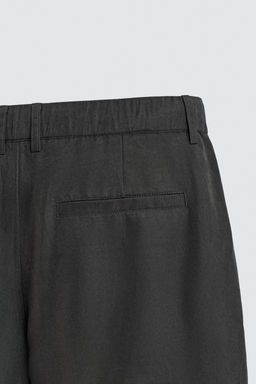 PANTAL?N FLUIDO RELAXED FIT / Negro - Zara фото 9