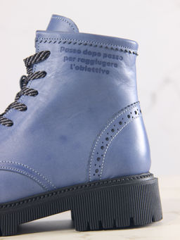 Ботинки EDART 319.taskana bl. Вакса джинс/байка - Ed'art фото 21