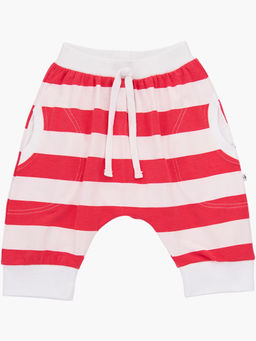 Бриджи в полосу UD 0164 красный - Mini maxi фото 5