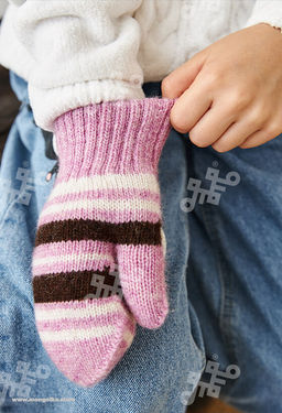 Шерстяные варежки (арт. 04156) - Тод оймс ххк фото 5