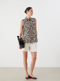 Leopar Desenli Kad?n G?mlek