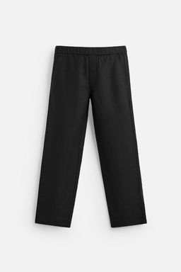 100% LINEN TROUSERS - Zara фото 19