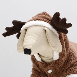 Новогодний костюм для животных Олень, S (ДС 20, ОГ 32 см), коричневый - Simaland фото 7