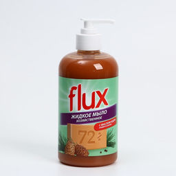 Мыло хозяйственное, жидкое FLUX, с маслом кедра, 500 мл