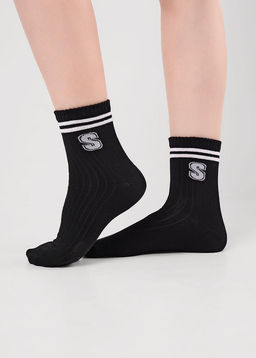 (CLE) C15807 носки дет. школа (ЧЗ)