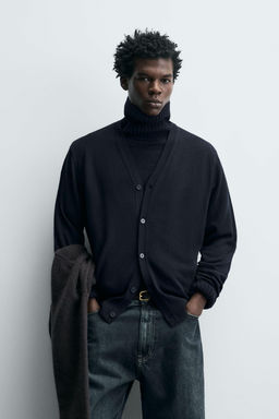 100% WOOL CARDIGAN - Zara фото 2