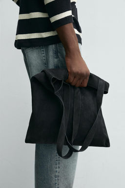LEATHER TOTE BAG
