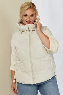 Жилет SHETTI 2153 молочный