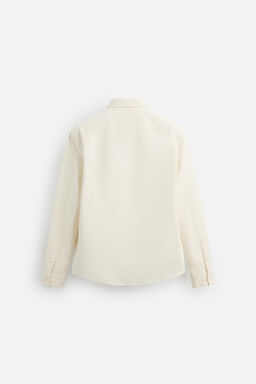 BRUSHED COTTON SHIRT - Zara фото 8