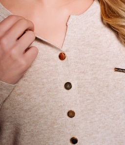 Кардиган #КТ9055 (2), бежевый - Dommod фото 5