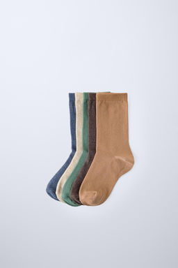 5-PACK OF KNEE-HIGH SOCKS