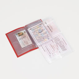 Обложка для автодокументов, цвет красный - Textura фото 5