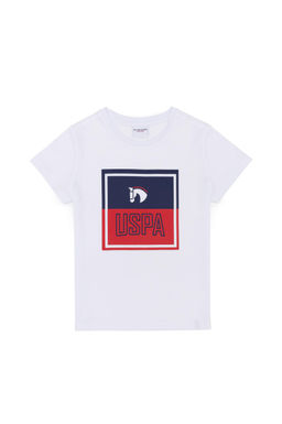 U. S. Polo Assn Детская белая футболка с круглым вырезом - U.s. polo assn фото 4