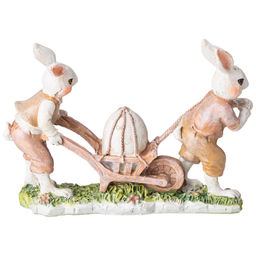 СТАТУЭТКА КРОЛИКИ 16,5Х5,5Х12,5 СМ - Lefard фото 3