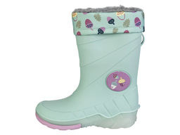 Утепленные резиновые сапоги для девочек LUPILU с мигающими пятками  фото 41