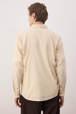 Siyah Regular Erkek Gomlek TMNAW26GO00015 - Trendyolmilla фото 20