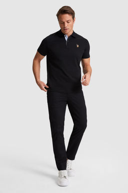 Erkek Siyah Kanvas / Chino Pantolon