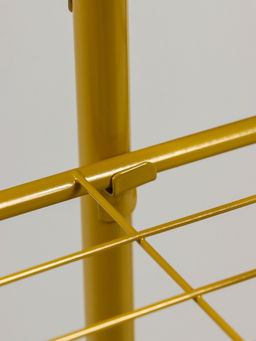 Подставка для цветов Greengo, 5 полок, 44×22×95 см, напольная, металл, цвет золотой