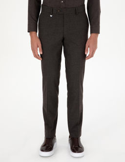 Kahverengi Slim Fit Kuma_ Pantolon - Pierre cardin фото 2