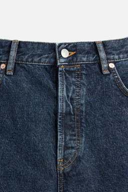 LIMITED EDITION STRAIGHT-LEG DENIM BERMUDA SHORTS - Zara фото 10