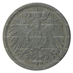 Монета 10 пфеннигов 1920 года Германия