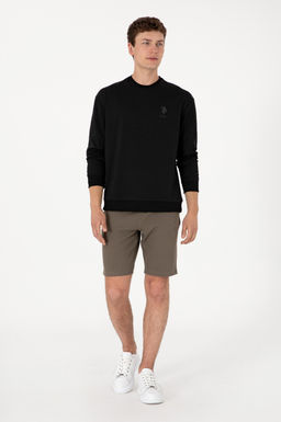 Erkek Siyah Sweatshirt
