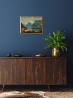 ФРЕЯ GTG-PZLD-013 Пазл деревянный Озеро в горах Швейцарии. 1866. Саврасов А.К. 500 элемент