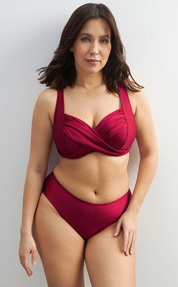 2421K DELUXE Bikini bordeaux