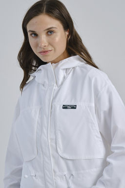 Ветровка Белый ATSC Woven Track Top - Anta фото 6