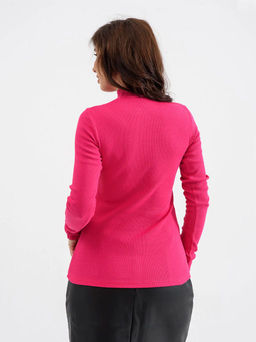 Водолазка кашкорсе рубчик Хлопок 95% лайкра 5%(стойка) - Оптима фото 21