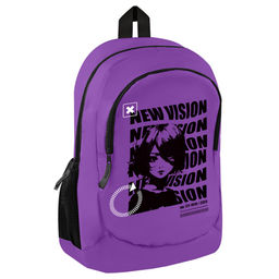 Рюкзак ArtSpace Classic "Violet" (Sch_57358) 40*29*18см, 2отделения, 2кармана, уплотненная спинка, фиолетовый