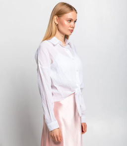 Рубашка #ОКТ115001, белый - Dommod фото 2